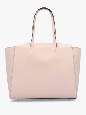Furla Large Regina Pink Leather Tote Bag
