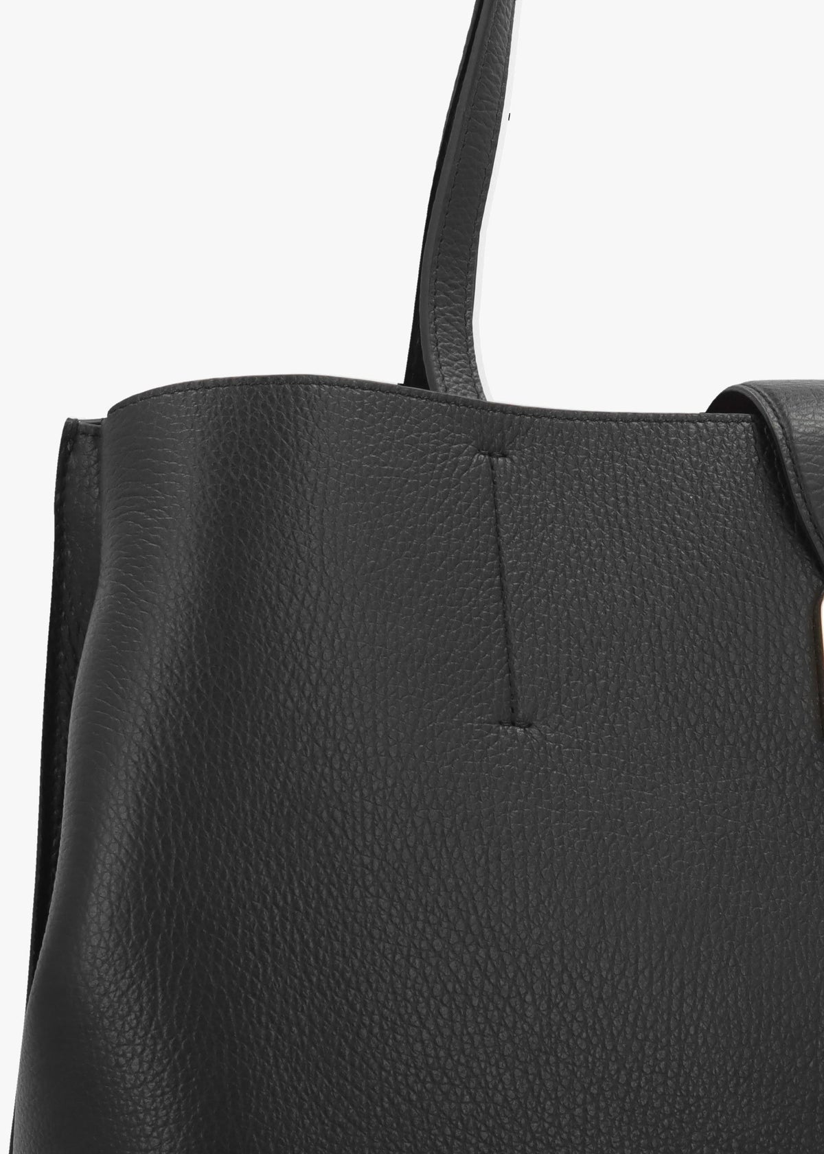 Furla Large Sofia Black Leather Tote Bag