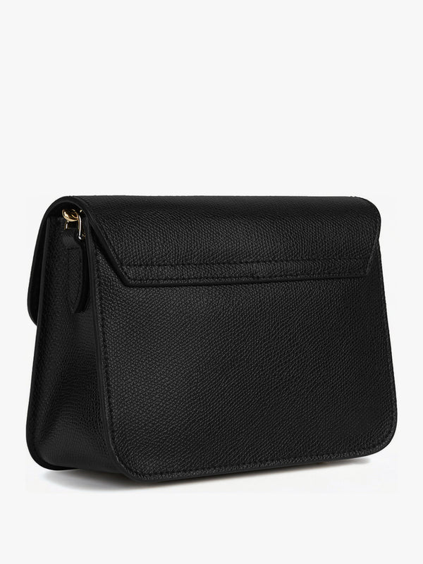 Furla Mini Metropolis Black Leather Cross-Body Bag
