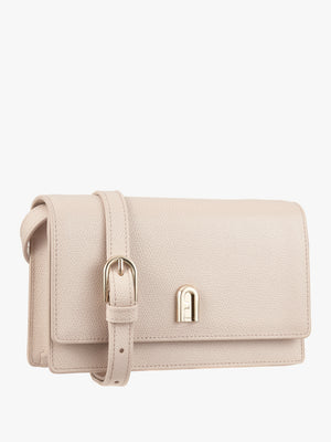 Mini 1927 Beige Leather Leather Cross-Body Bag