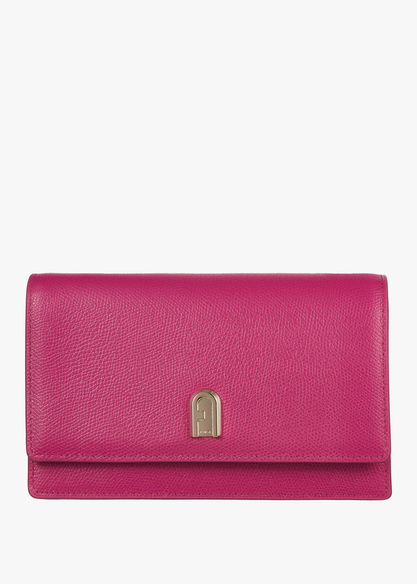 Mini 1927 Pink Leather Leather Cross-Body Bag