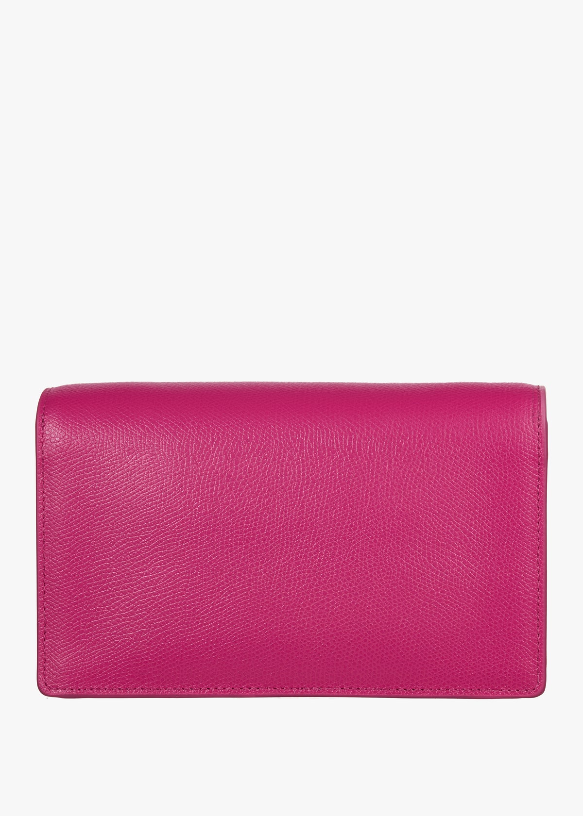 Pink Leather Mini Cross-Body Bag