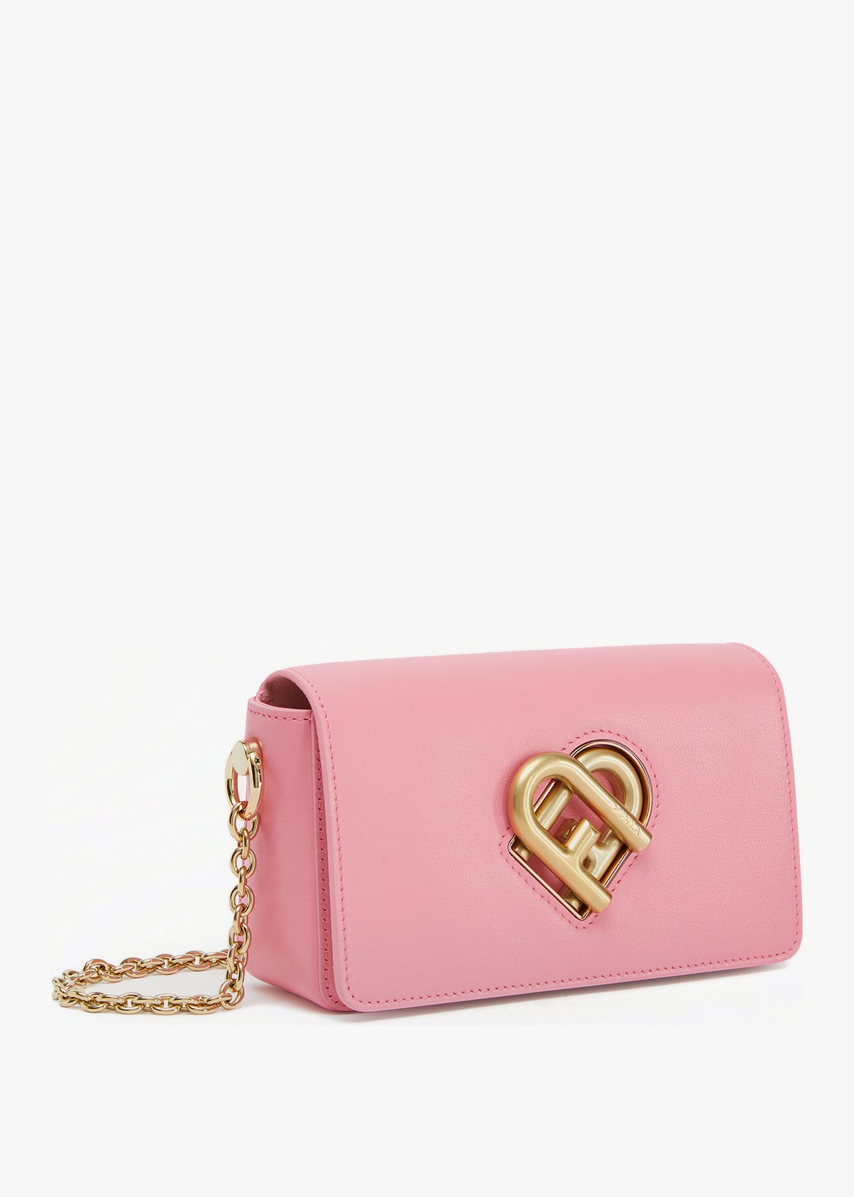 Mini My Joy Pink Leather Cross-Body Bag