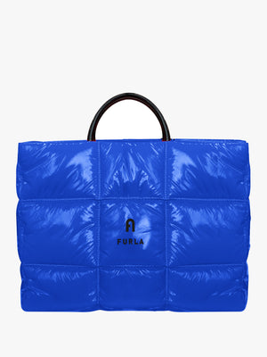 Large Opportunity Soft Quilted Blue Tote Bag