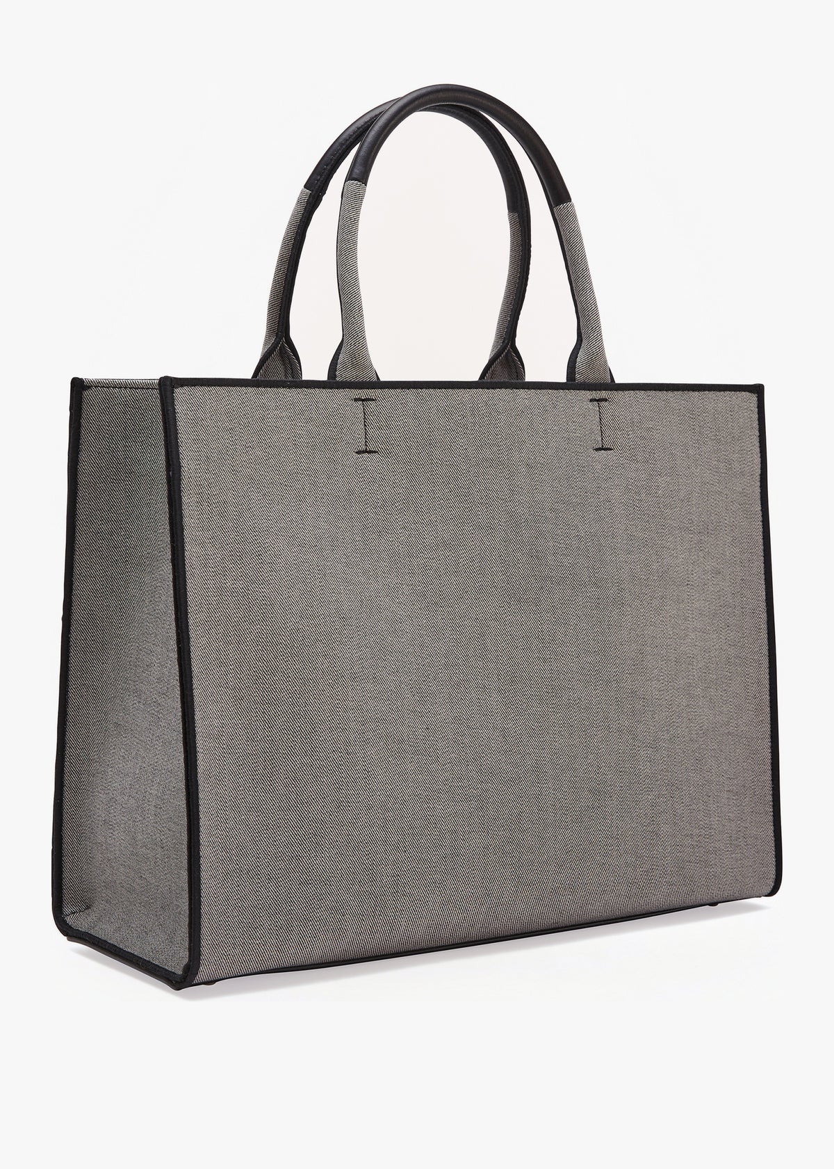 Opportunity L Grey Leather Tote Bag