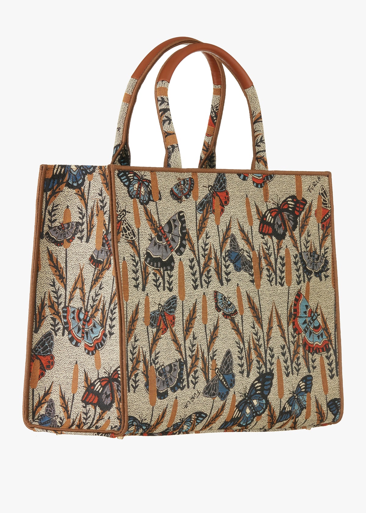 Opportunity Multi Fabric Tote Bag