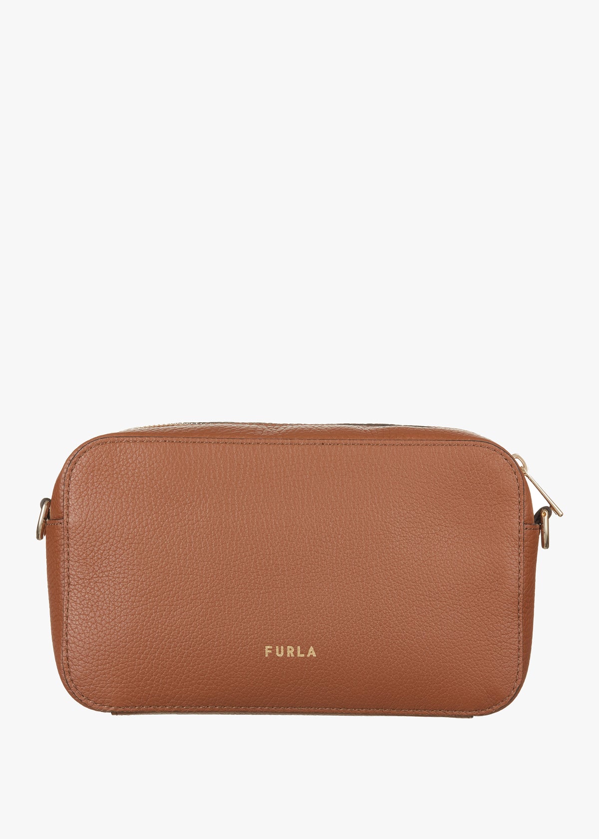 Small Primula Tan Leather Cross-Body Bag