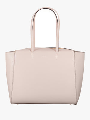Large Regina Pink Leather Tote Bag
