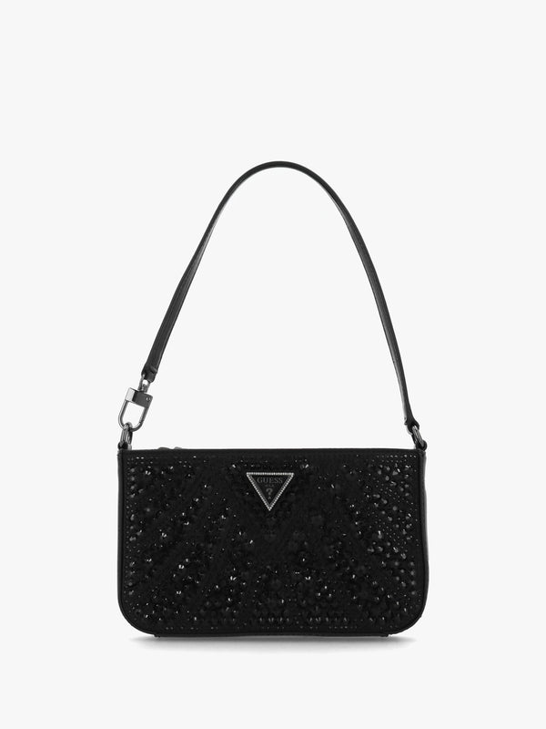 Mini Beauvoir Black Embellished Shoulder Bag
