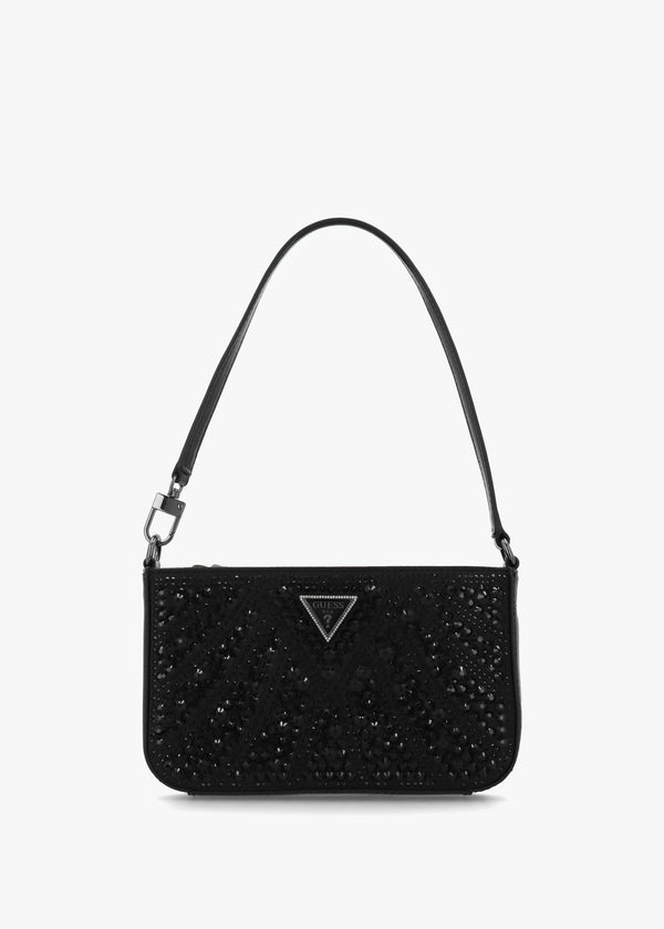 Mini Beauvoir Black Embellished Shoulder Bag