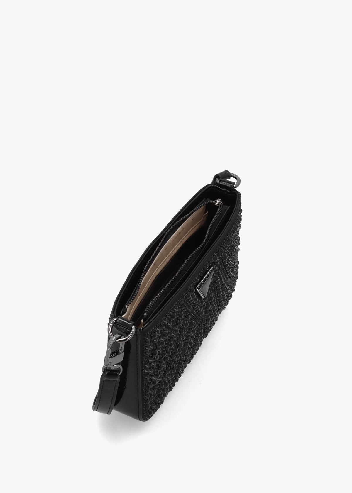 Mini Beauvoir Black Embellished Shoulder Bag