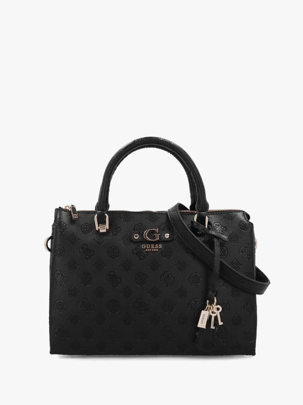 Dita Multi Compartment Black Satchel Bag
