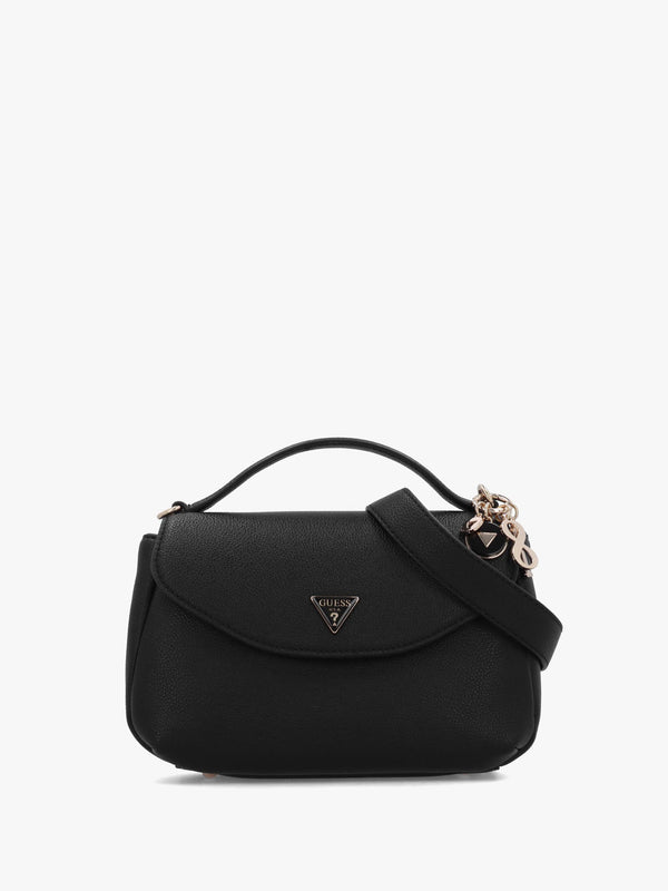 Evie Light Black Top Handle Cross-Body Bag