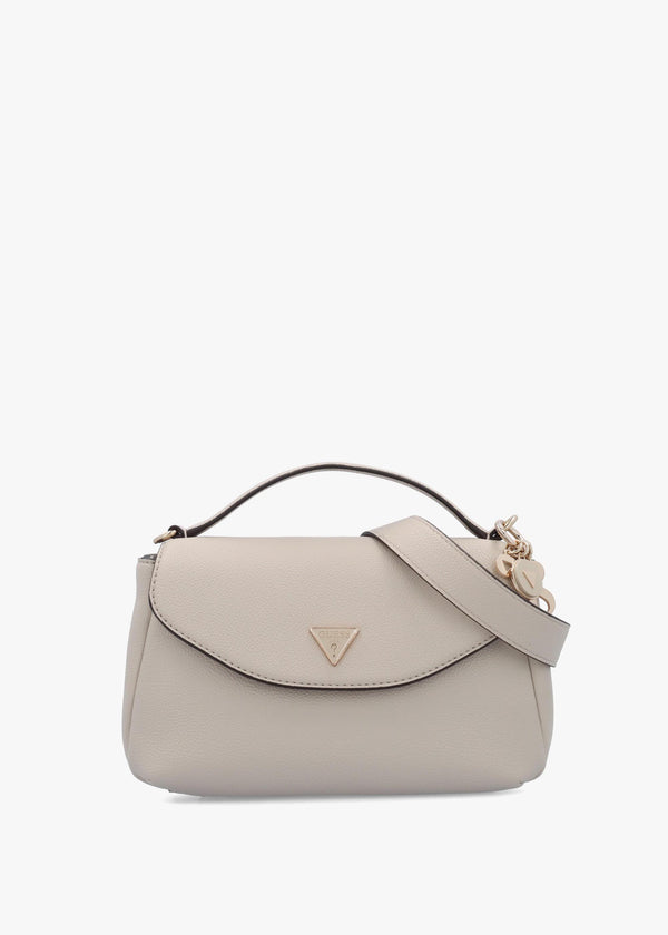 Evie Light Taupe Top Handle Cross-Body Bag