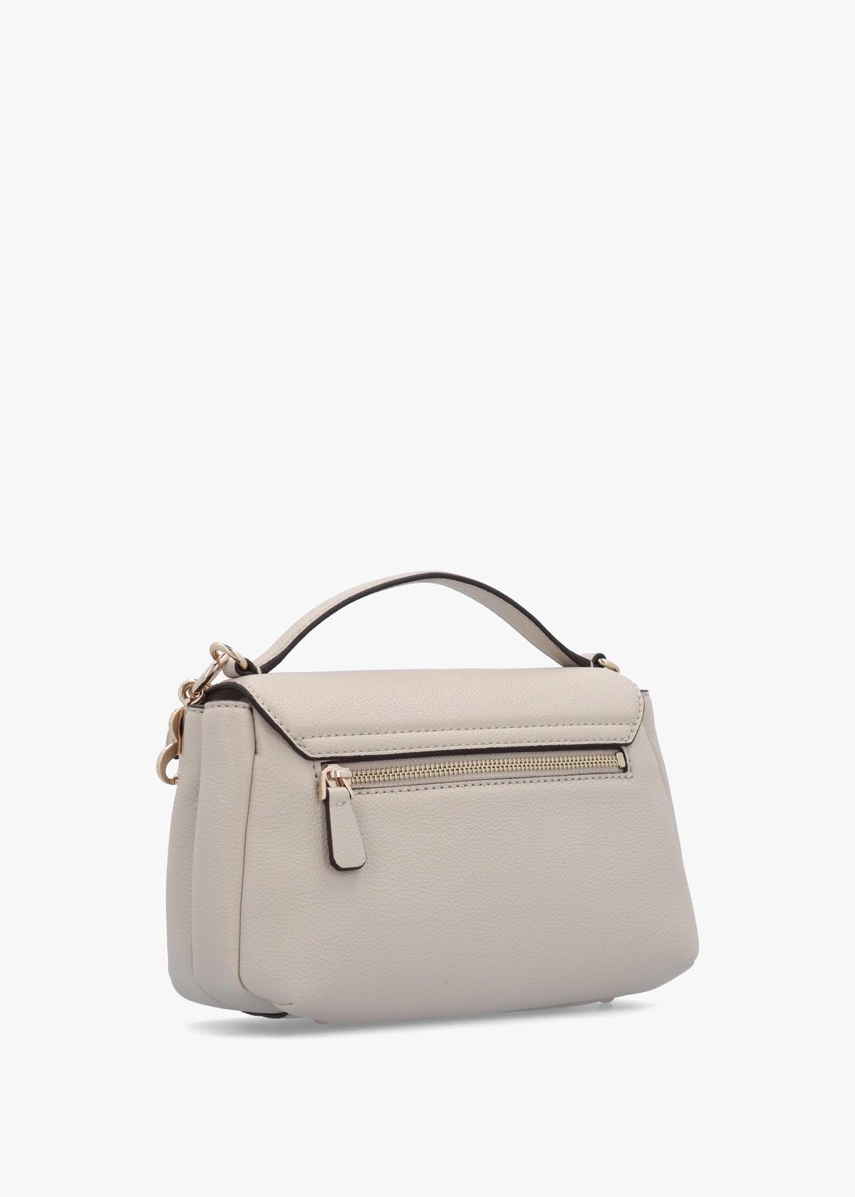 Evie Light Taupe Top Handle Cross-Body Bag