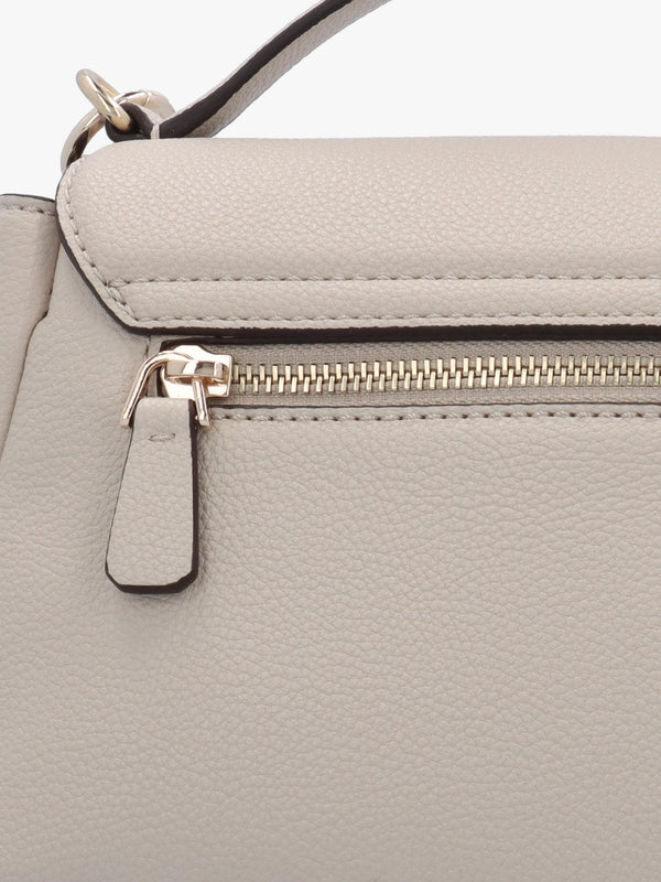 Evie Light Taupe Top Handle Cross-Body Bag