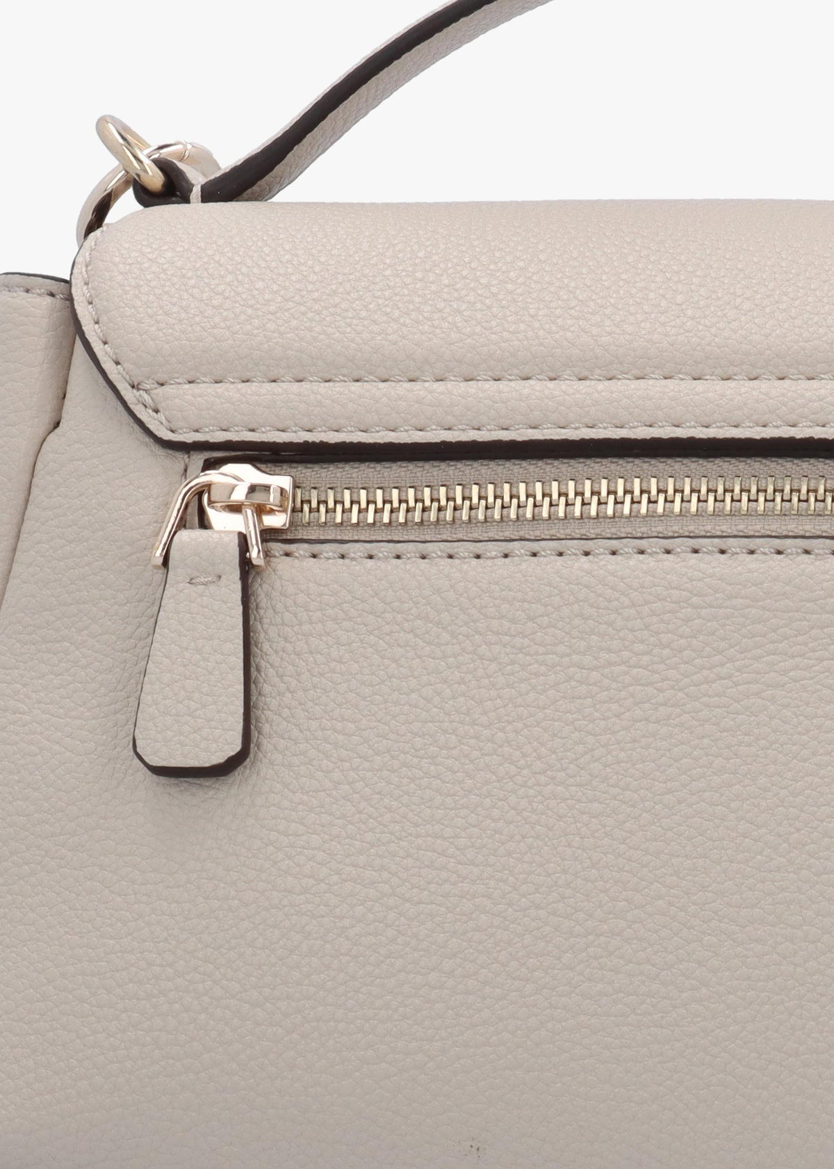 Evie Light Taupe Top Handle Cross-Body Bag