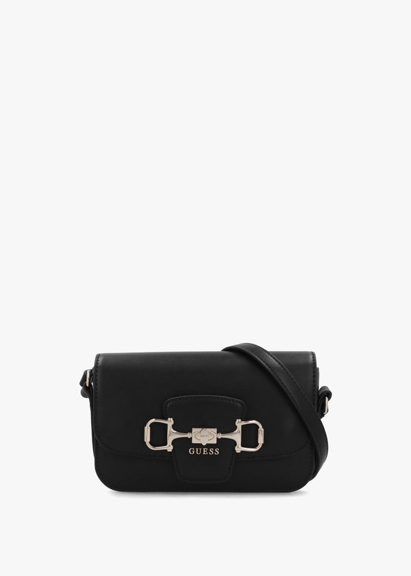 Janie Convertible Black Cross-Body Bag