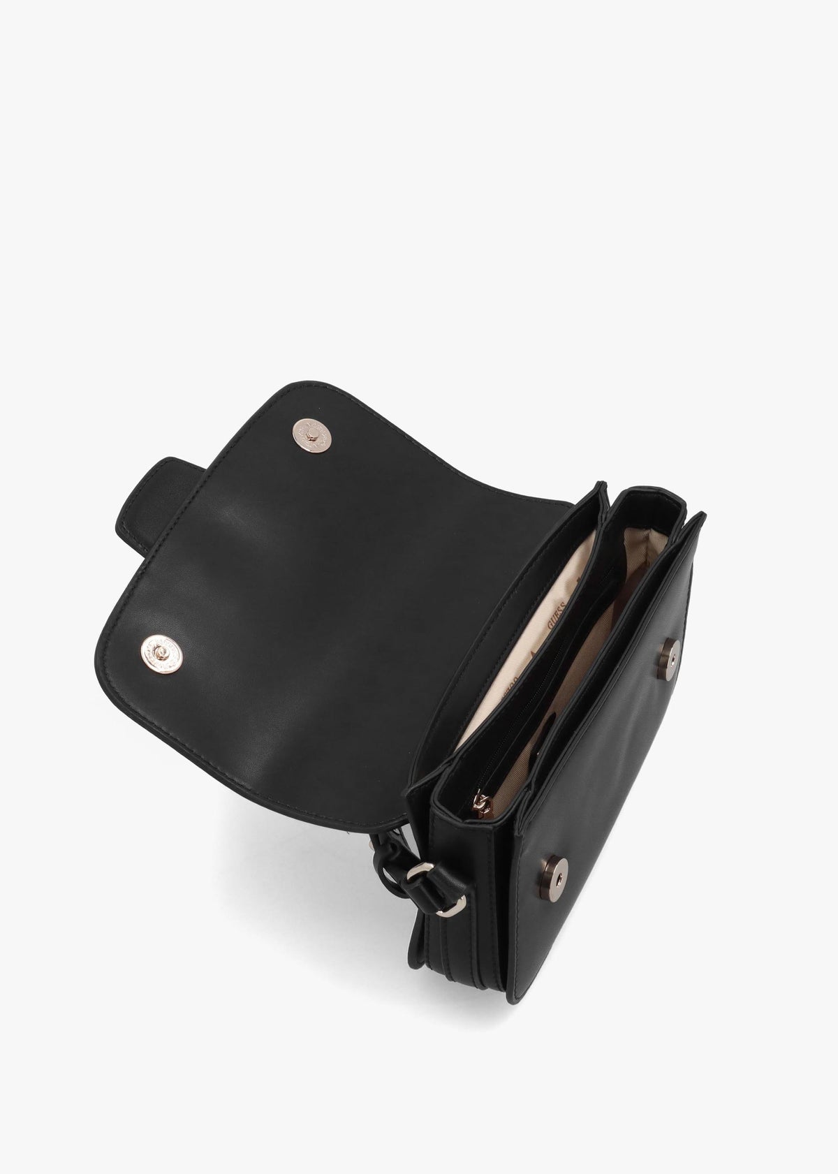 Janie Convertible Black Cross-Body Bag