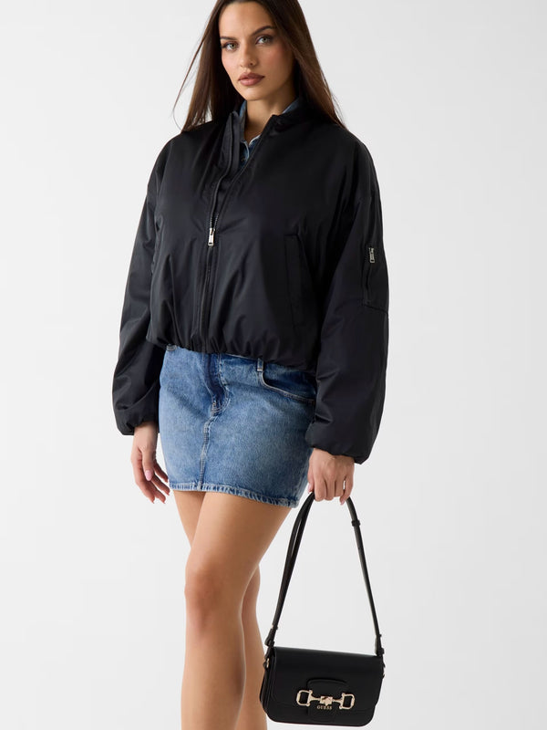 Janie Convertible Black Cross-Body Bag