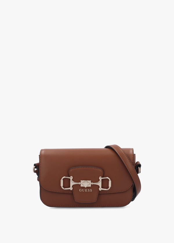 Janie Convertible Cognac Cross-Body Bag