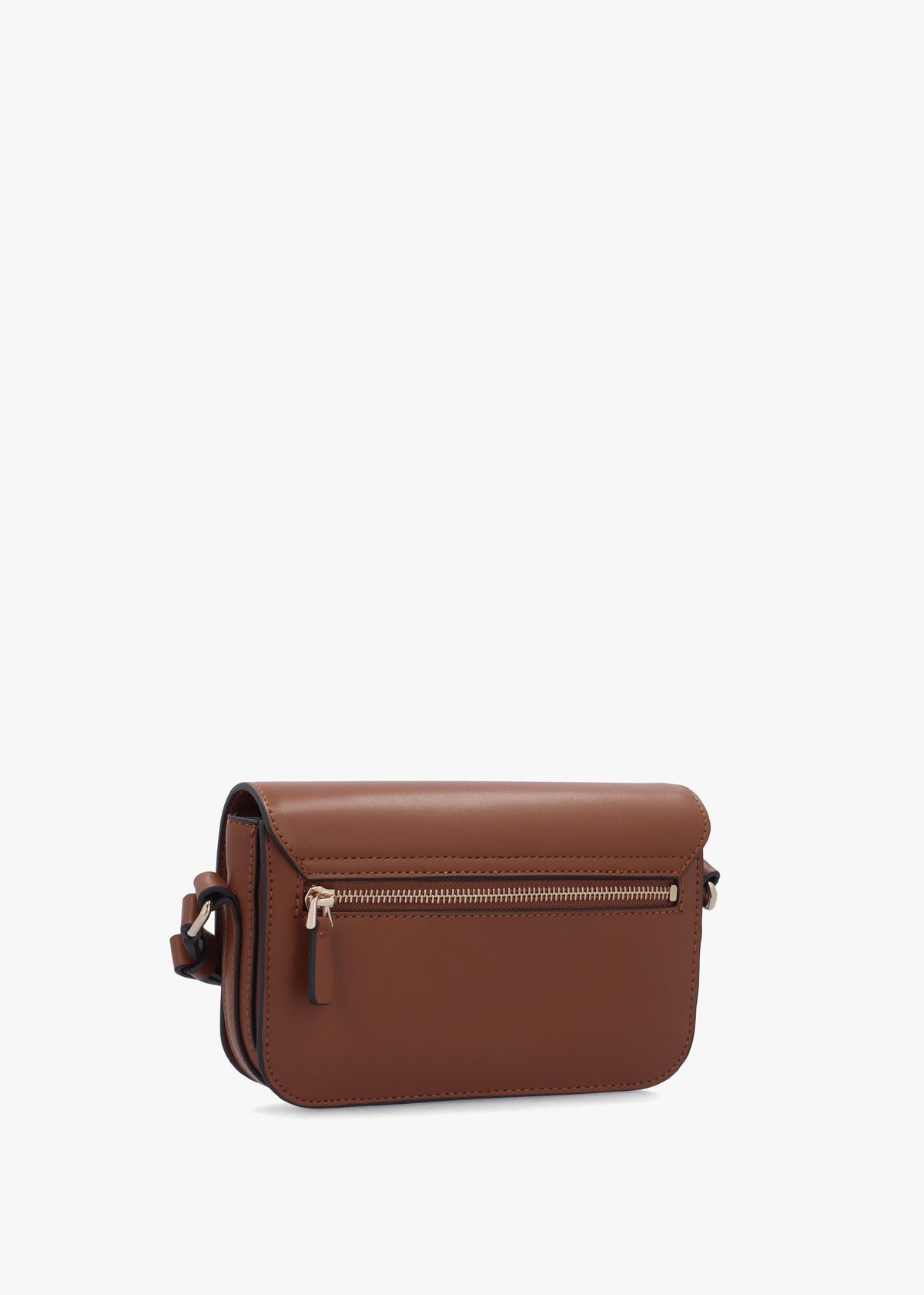 Janie Convertible Cognac Cross-Body Bag