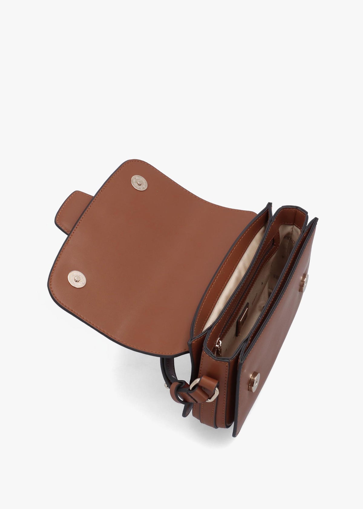 Janie Convertible Cognac Cross-Body Bag