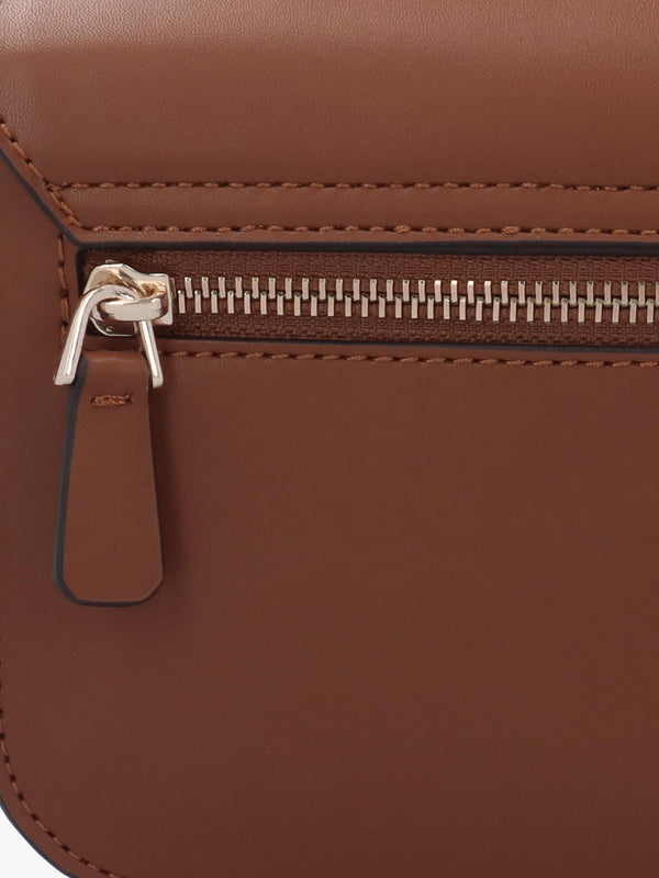 Janie Convertible Cognac Cross-Body Bag