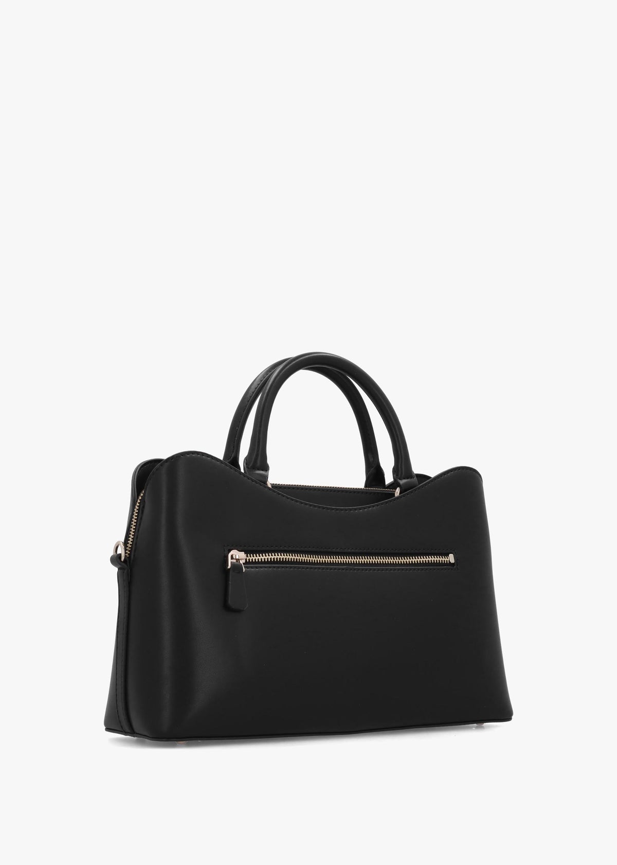 Janie Girlfriend Black Satchel Bag