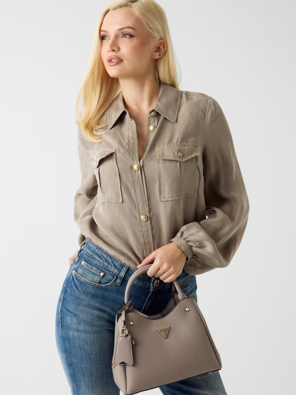 Meridian II Small Girlfriend Dark Taupe Carryall Bag