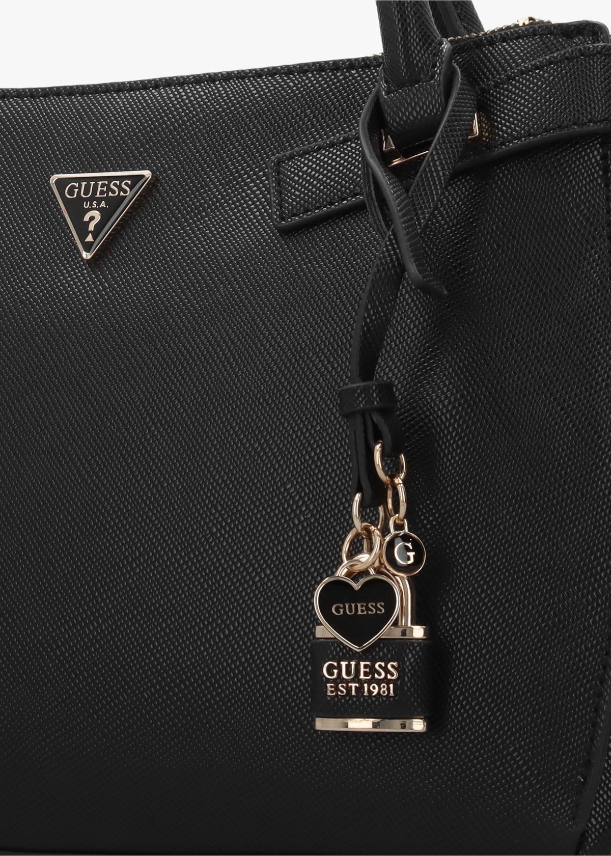 Serenova Girlfriend Black Satchel Bag