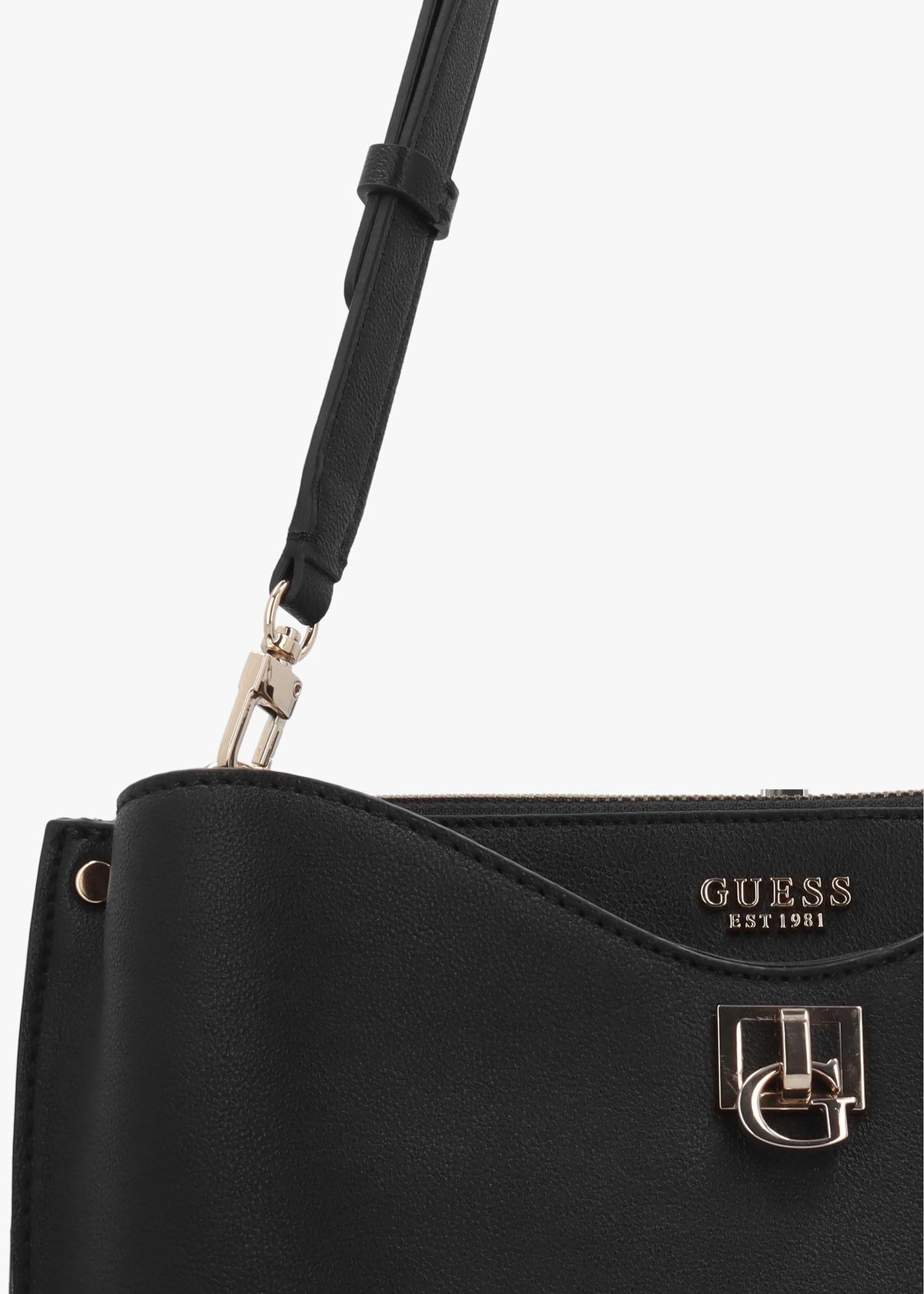 Bianca Black Shoulder Bag