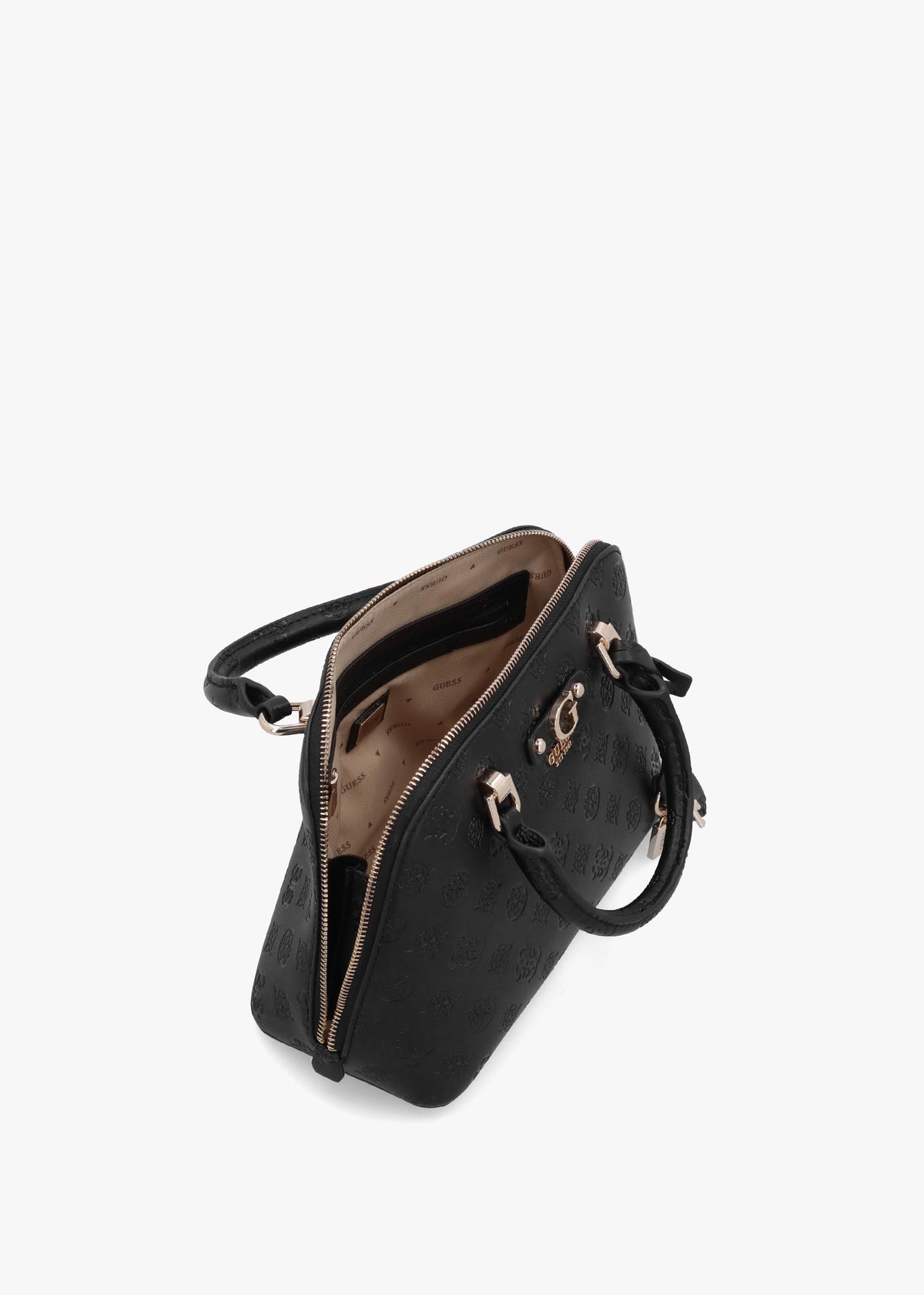 Dita Black Dome Satchel Bag