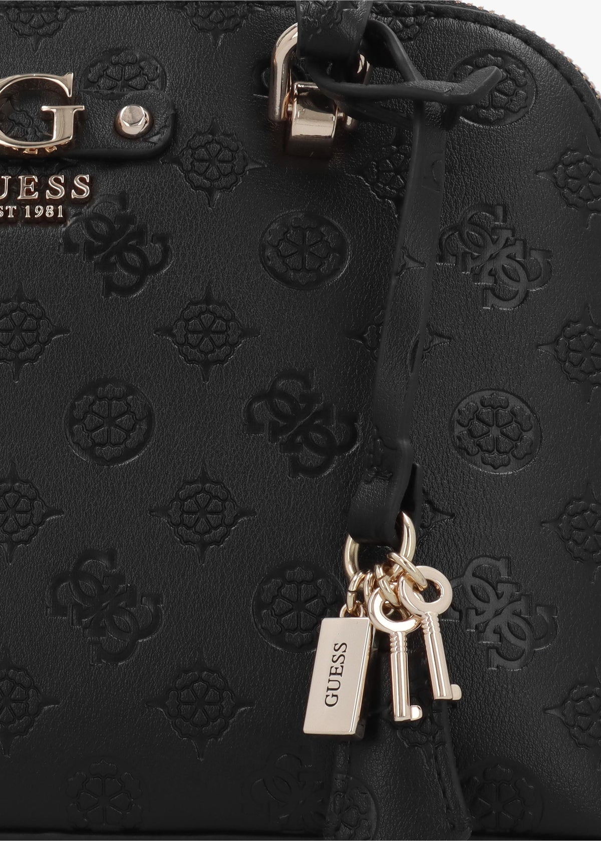 Dita Black Dome Satchel Bag