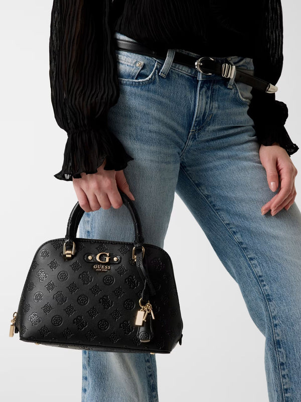 Dita Black Dome Satchel Bag