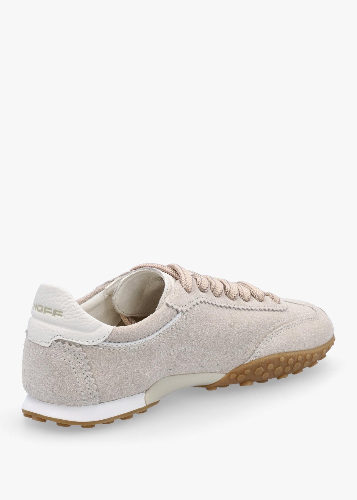 HOFF Women’s Bridge Beige Suede Low Profile Trainers