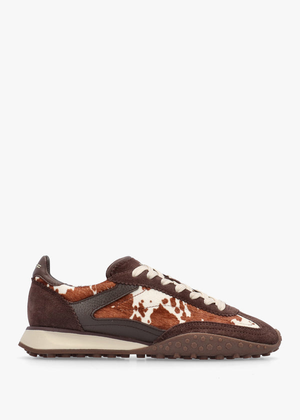 Women’s Bridge MKII Print Brown Trainers