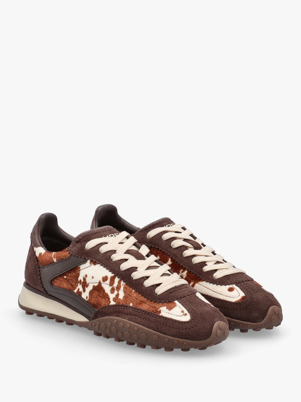 Women’s Bridge MKII Print Brown Trainers