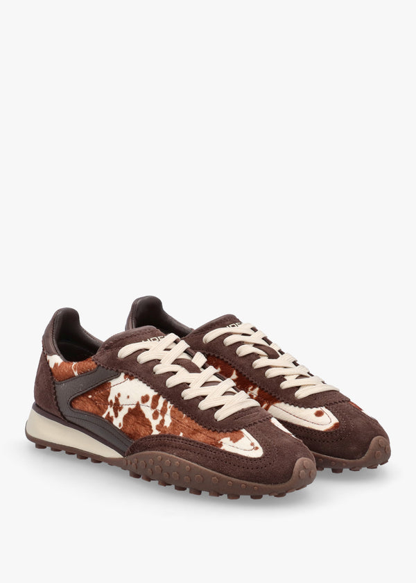 Women’s Bridge MKII Print Brown Trainers