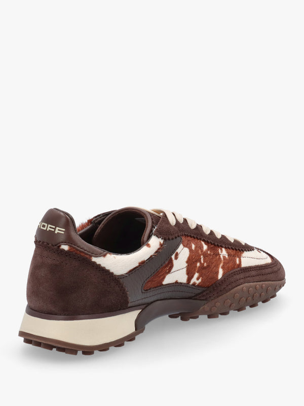 Women’s Bridge MKII Print Brown Trainers