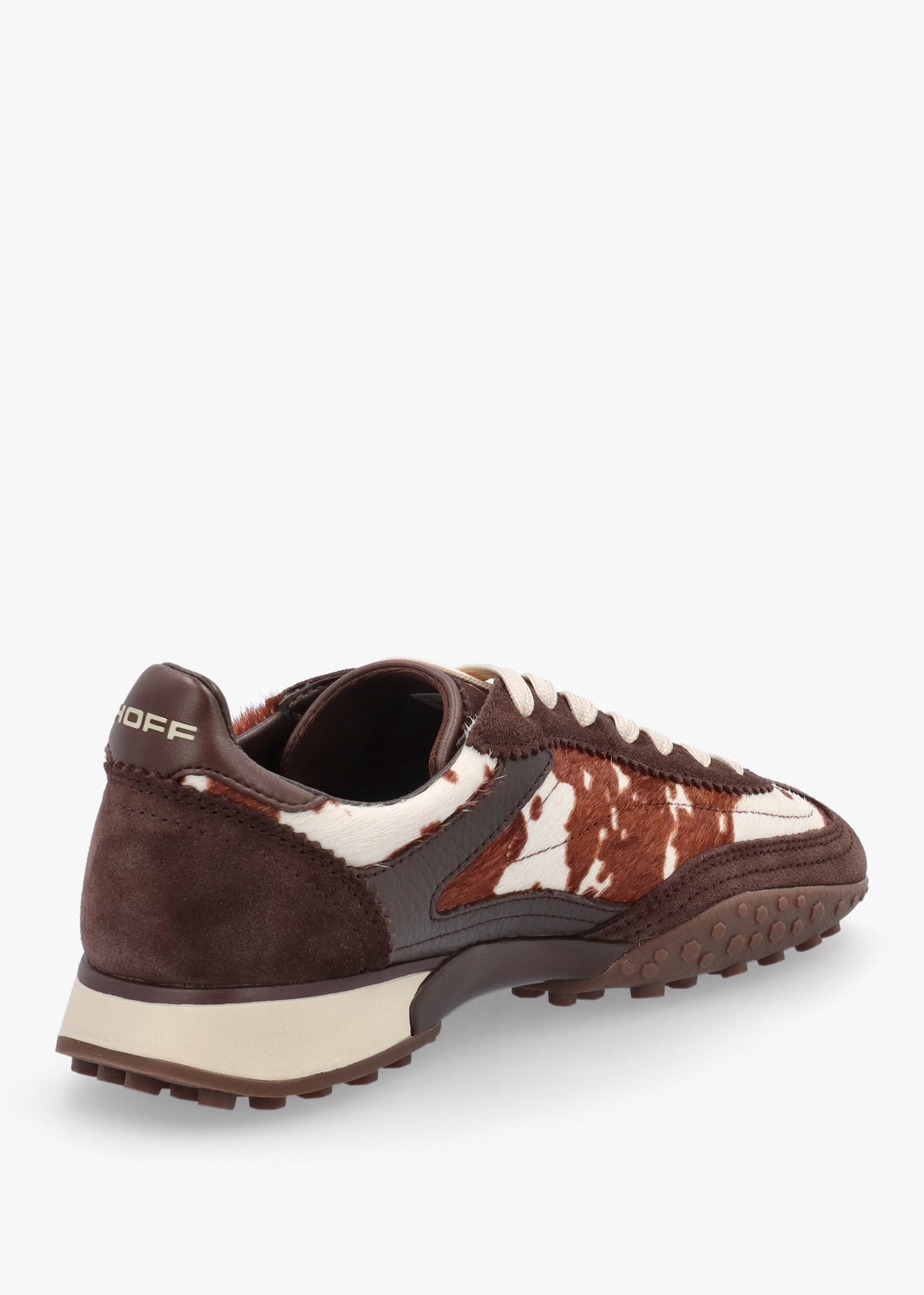 Women’s Bridge MKII Print Brown Trainers