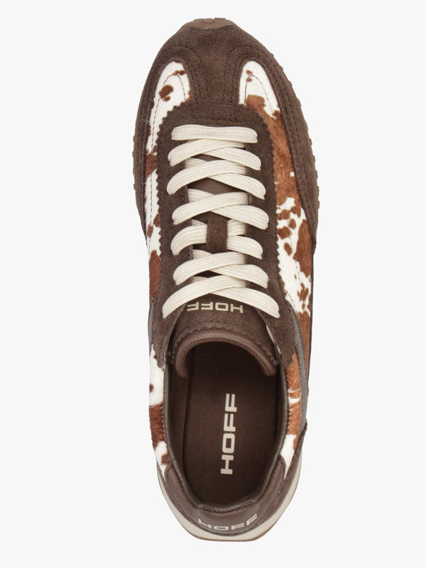 Women’s Bridge MKII Print Brown Trainers