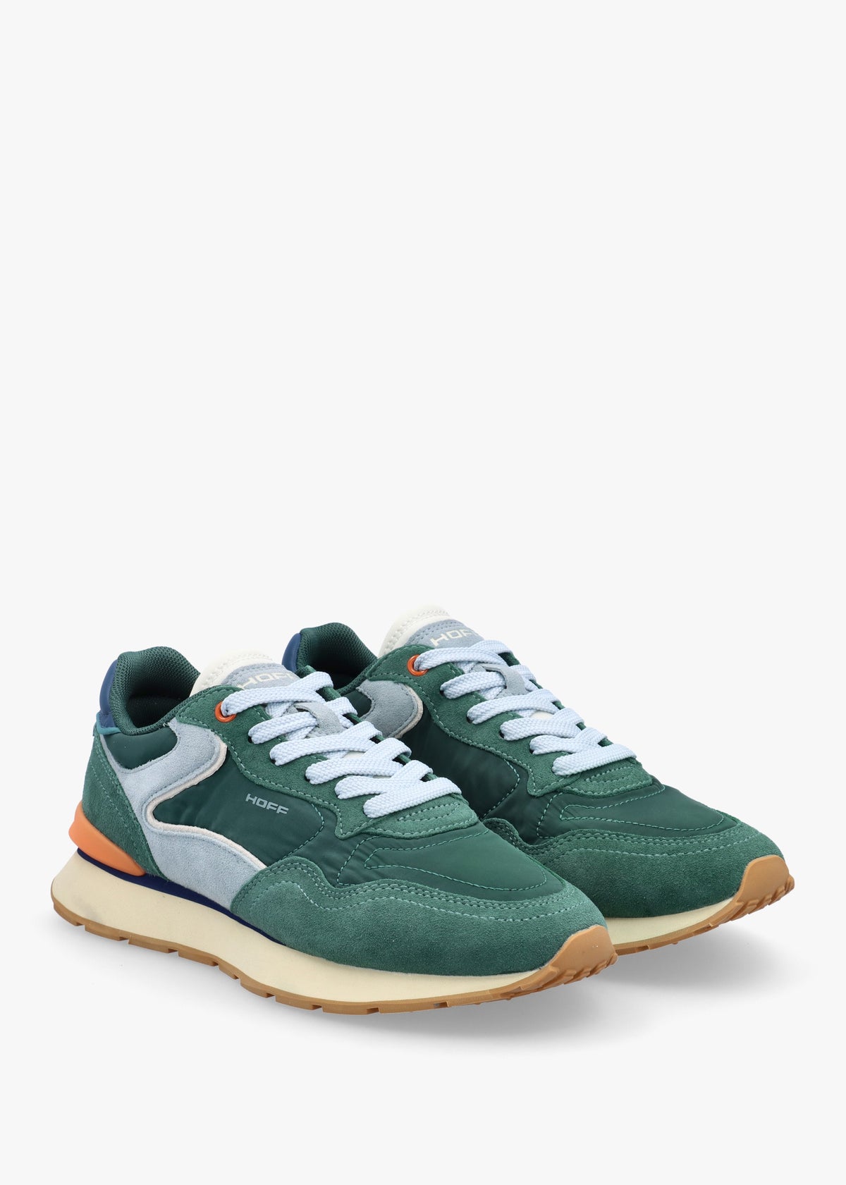 Women's City Chroma Teal Suede Trainers