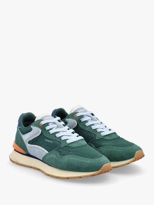 HOFF Women's City Chroma Teal Suede Trainers