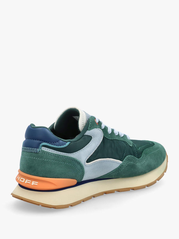 HOFF Women's City Chroma Teal Suede Trainers
