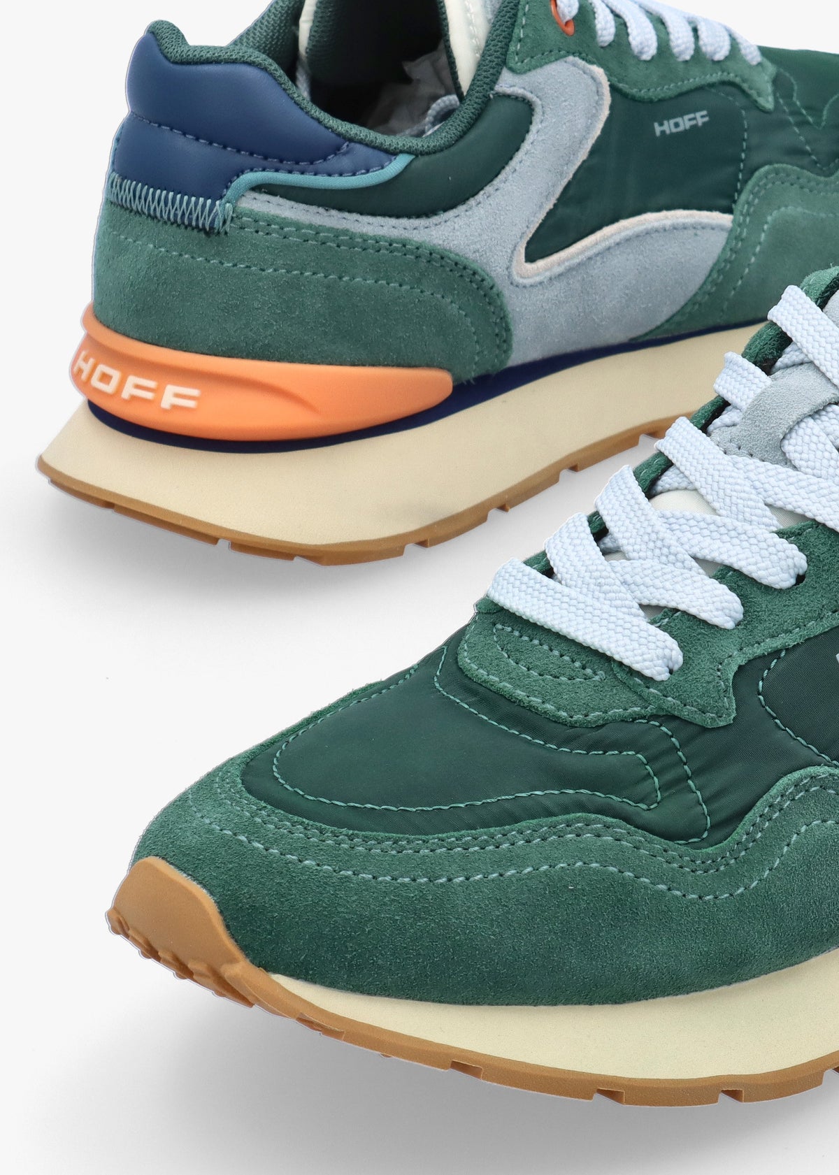 Women's City Chroma Teal Suede Trainers