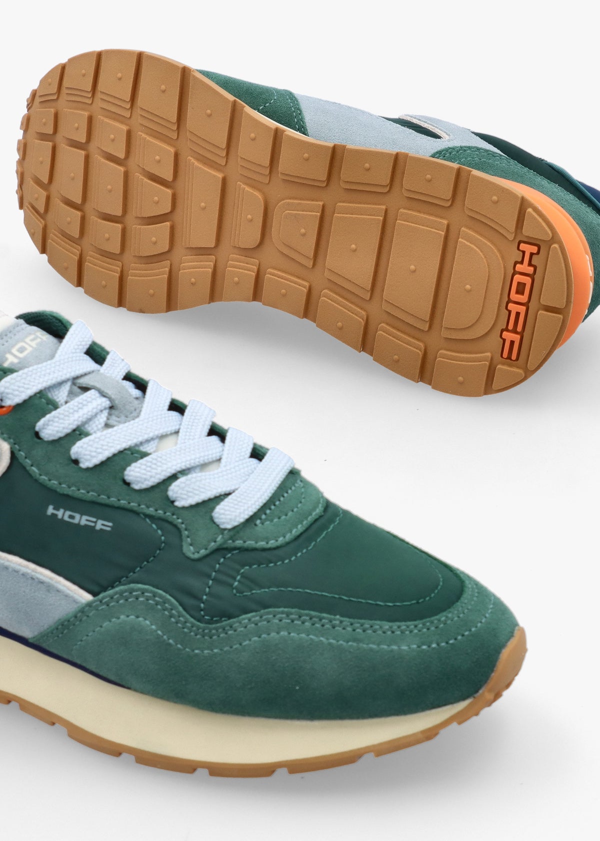Women's City Chroma Teal Suede Trainers