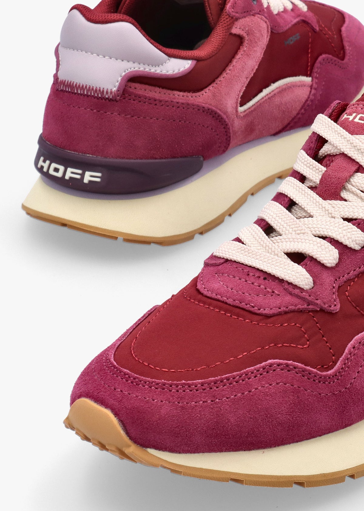 Women's City Cherry Suede Trainers