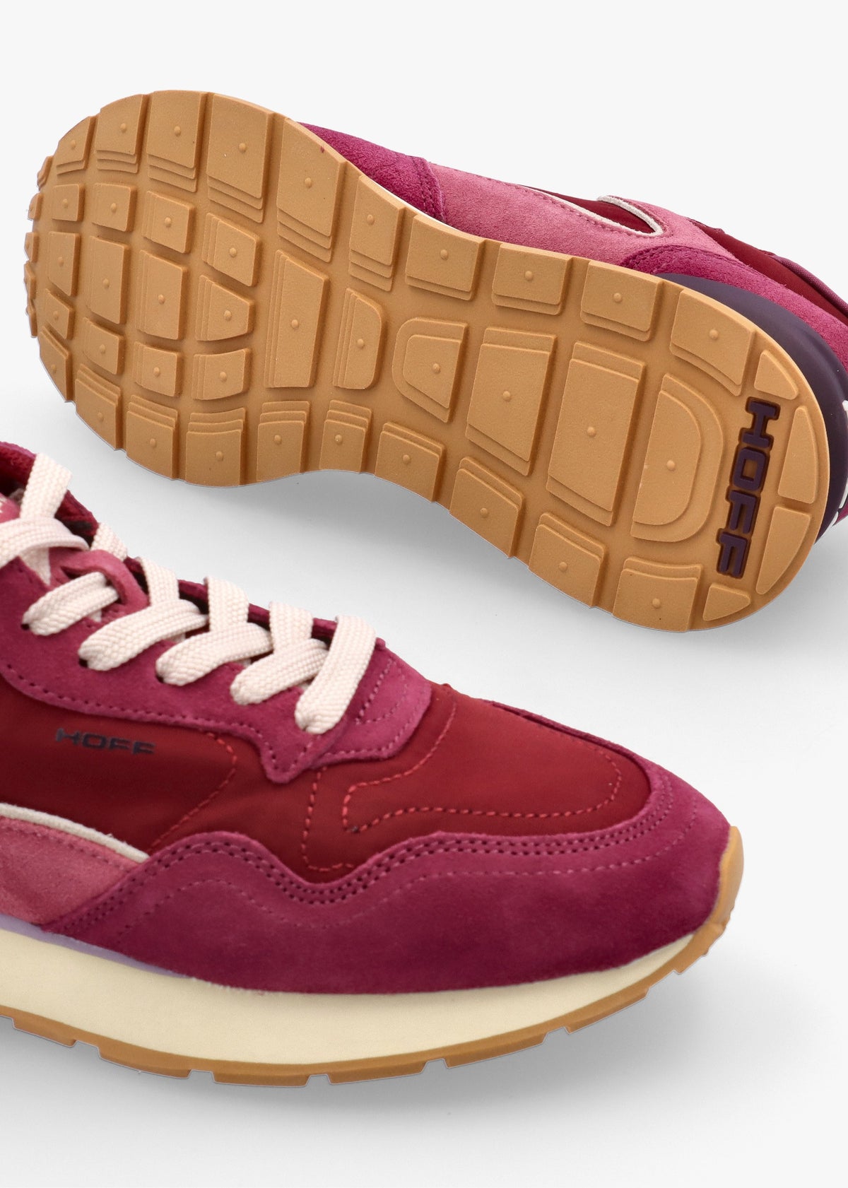 Women's City Cherry Suede Trainers