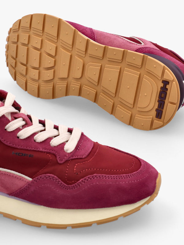 HOFF Women's City Cherry Suede Trainers